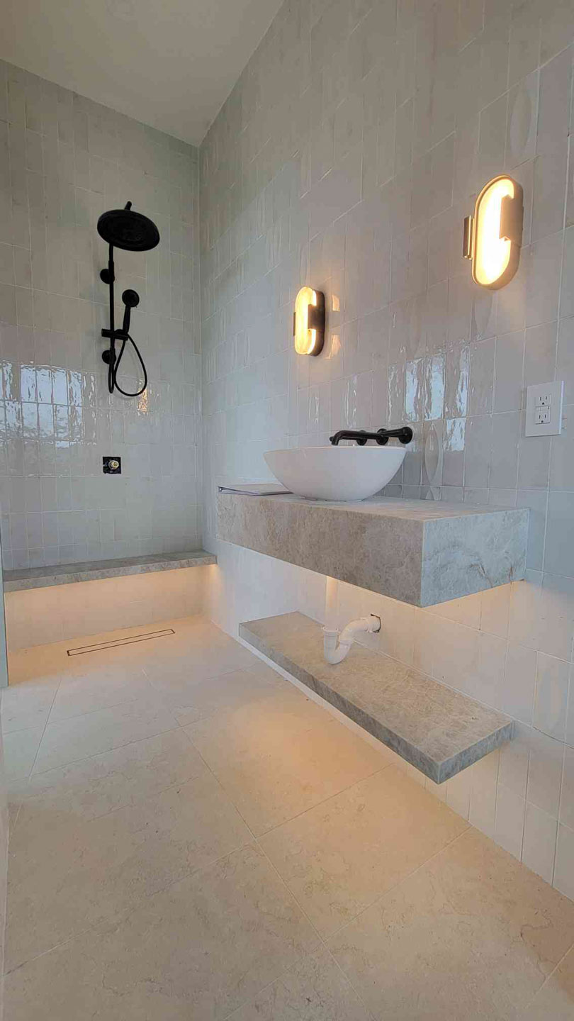 Bathroom Lighting Remodel